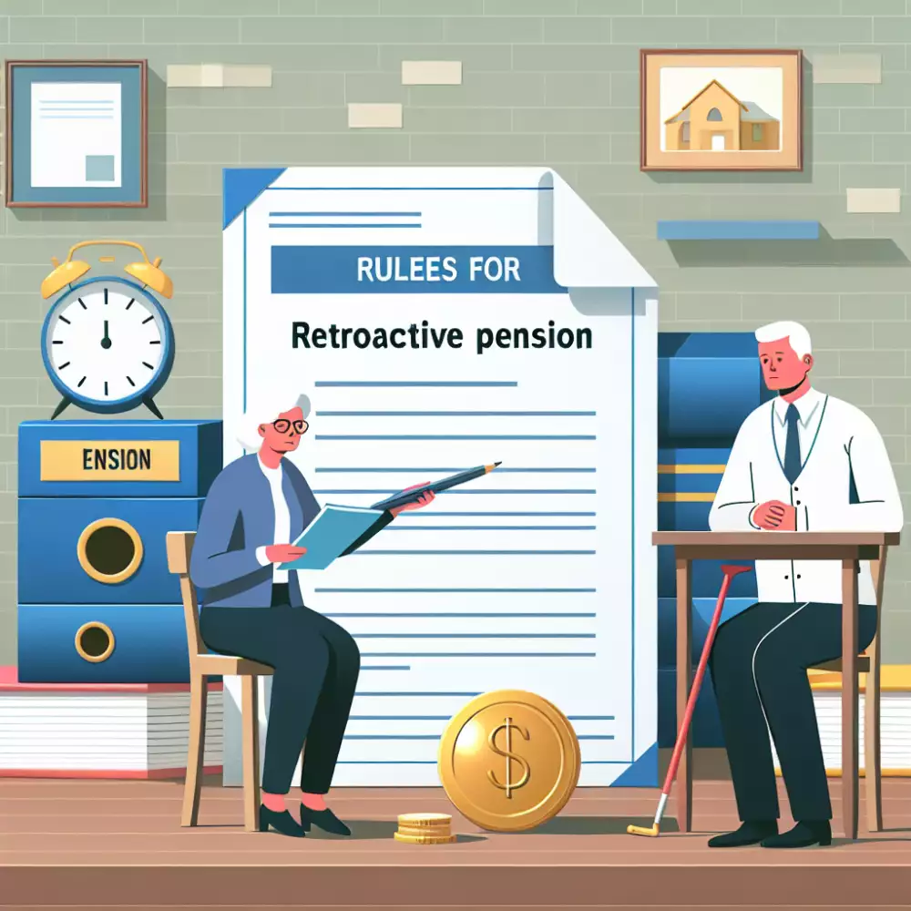 výplata důchodu zpětně