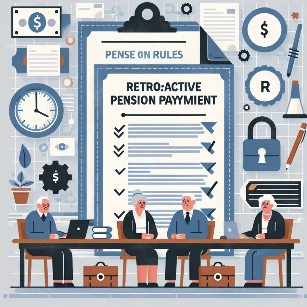 výplata důchodu zpětně